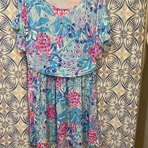 Lilly Pulitzer Elastic Waist Dress size XL